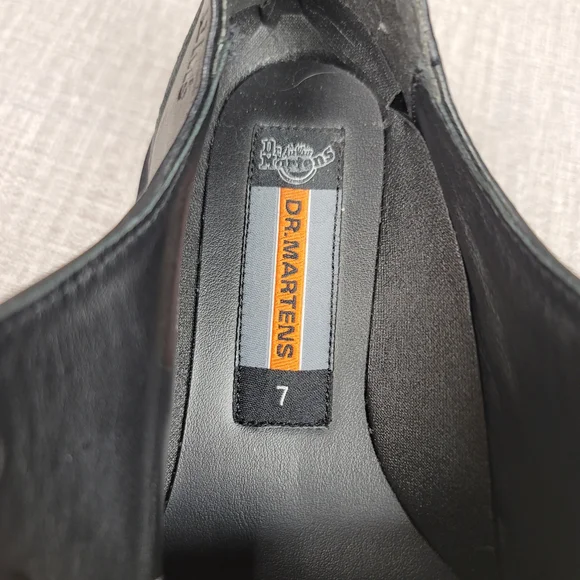 Dr. Doc Martens 9264 Loafers Black Leather Shoes Men's Size 7  Women's 8.5 - Picture 9 of 12